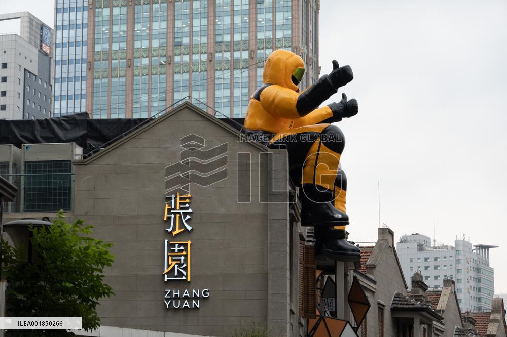 Giant Sculpture in Shanghai