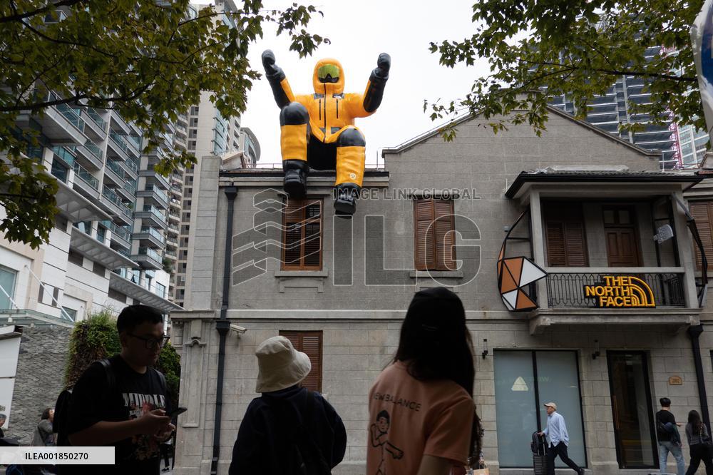 Giant Sculpture in Shanghai