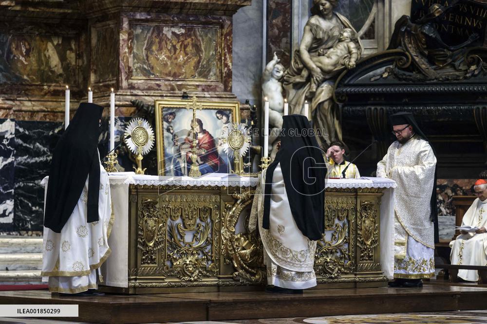 Patriarch of Melkite Greek Church Presided A Mass - Vatican