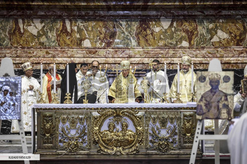 Patriarch of Melkite Greek Church Presided A Mass - Vatican