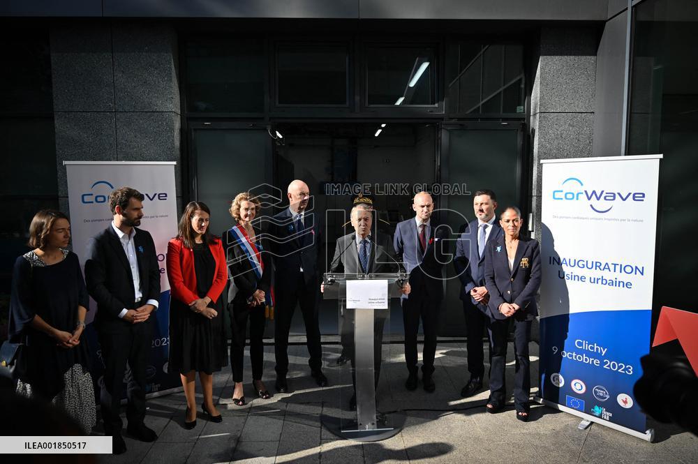 Jean-Noel Barrot And Roland Lescure Visit To Corwave's New Premises - Clichy