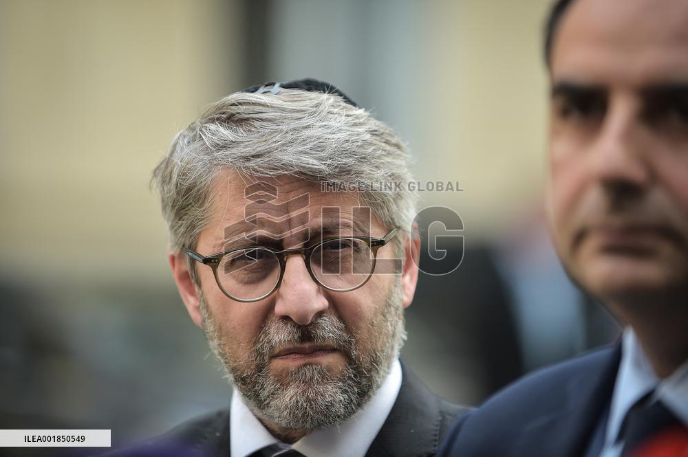 Security Meeting On Strengthening Security At Jewish Community Sites - Paris