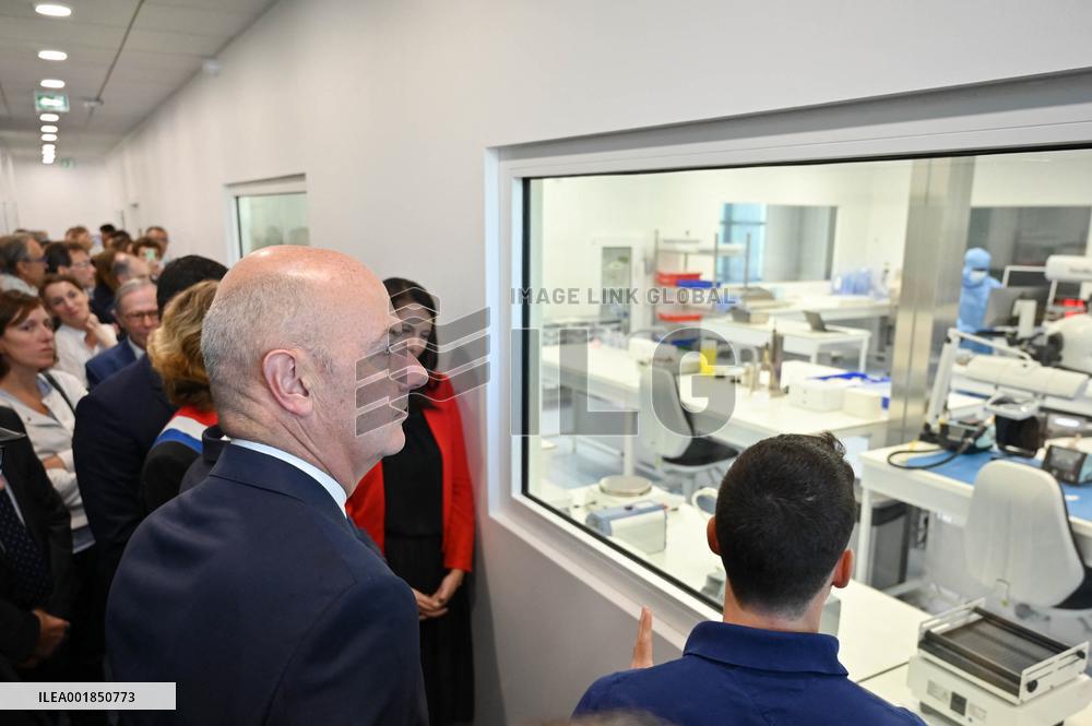 Jean-Noel Barrot And Roland Lescure Visit To Corwave's New Premises - Clichy