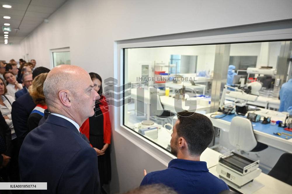 Jean-Noel Barrot And Roland Lescure Visit To Corwave's New Premises - Clichy