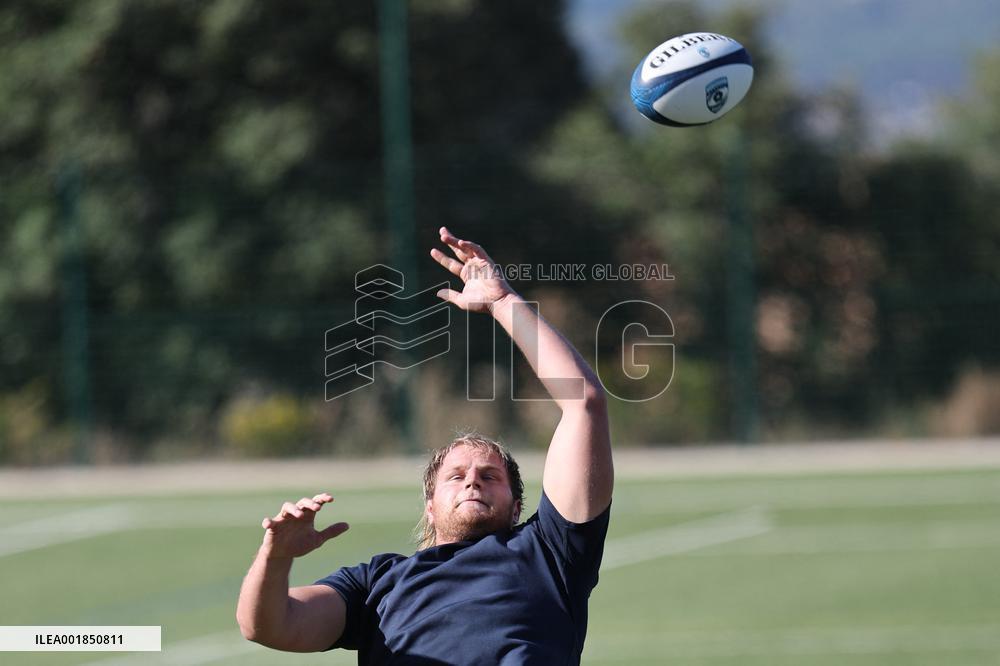 MHR team begins its preparation course for the Top 14 at Lumio - Corsica