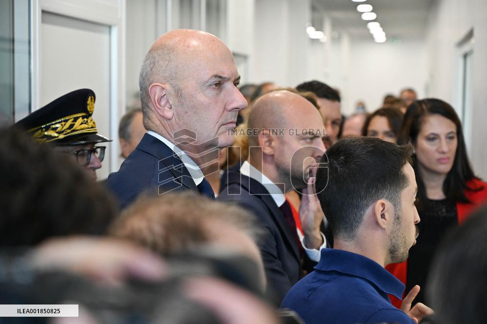 Jean-Noel Barrot And Roland Lescure Visit To Corwave's New Premises - Clichy