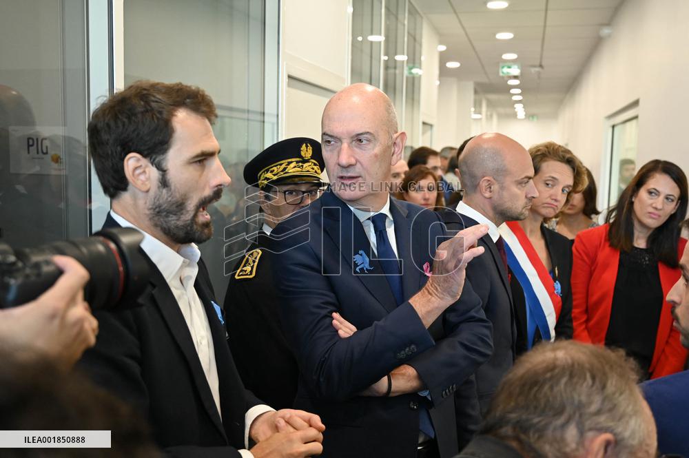 Jean-Noel Barrot And Roland Lescure Visit To Corwave's New Premises - Clichy