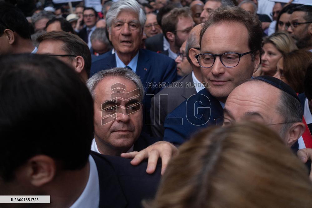 Rally In Solidarity With Israel - Paris
