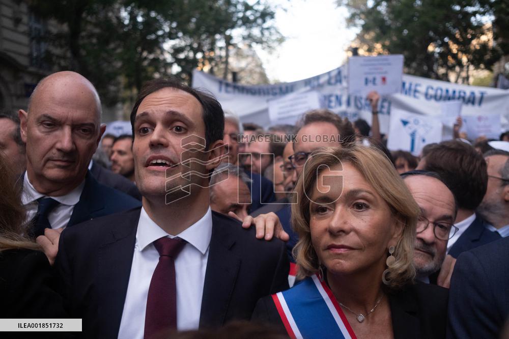Rally In Solidarity With Israel - Paris