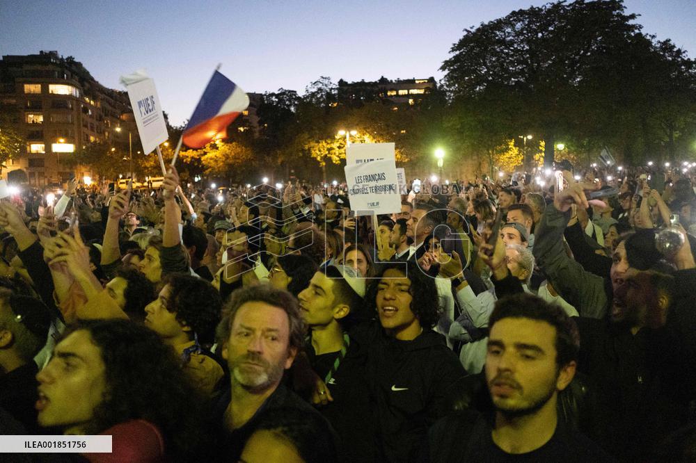 Rally In Solidarity With Israel - Paris