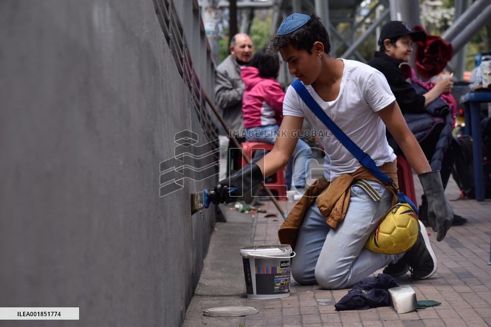 Rally in Solidarity With Israel in Colombia