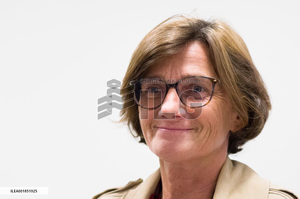 Agnes Firmin Le Bodo At A Conference At CHU - Toulouse