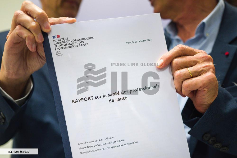 Agnes Firmin Le Bodo At A Conference At CHU - Toulouse