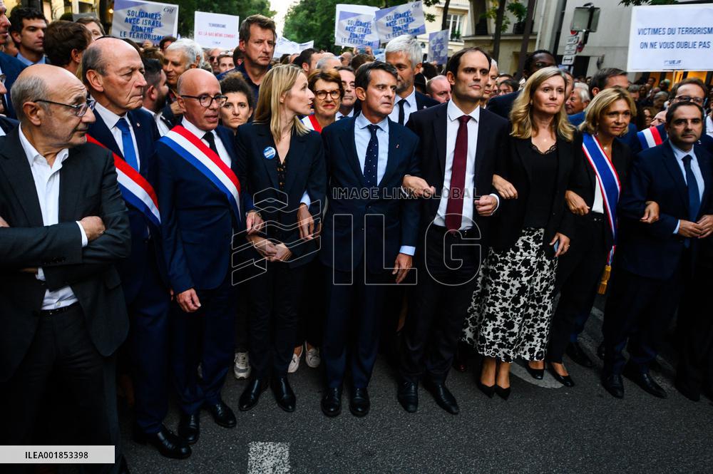 Rally In Solidarity With Israel - Paris
