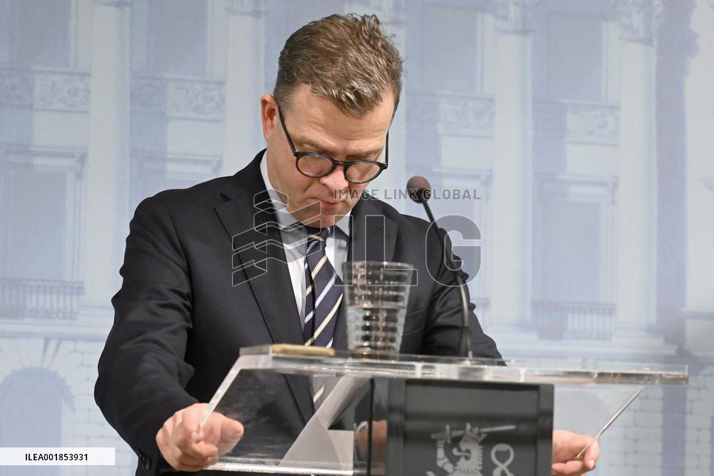 Press conference on the damaged gas pipeline