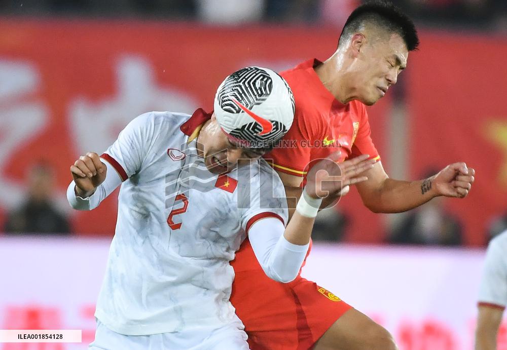 (SP)CHINA-DALIAN-FOOTBALL-INTERNATIONAL FRIENDLY-CHINA VS VIETNAM(CN)
