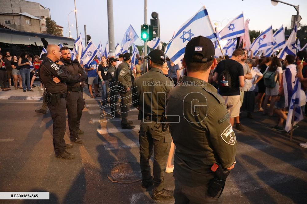 Israel Judicial Overhaul Protests