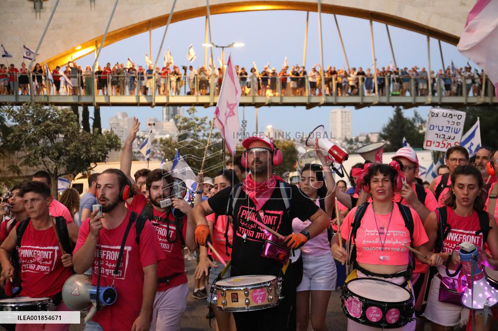 Israel Judicial Overhaul Protests