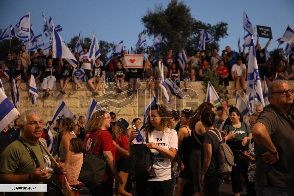 Israel Judicial Overhaul Protests