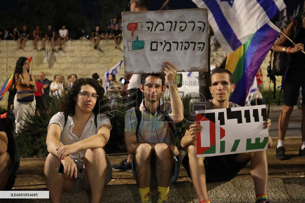 Israel Judicial Overhaul Protests