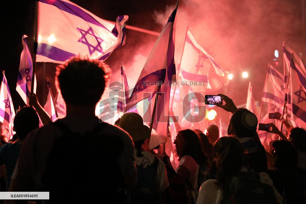 Israel Judicial Overhaul Protests