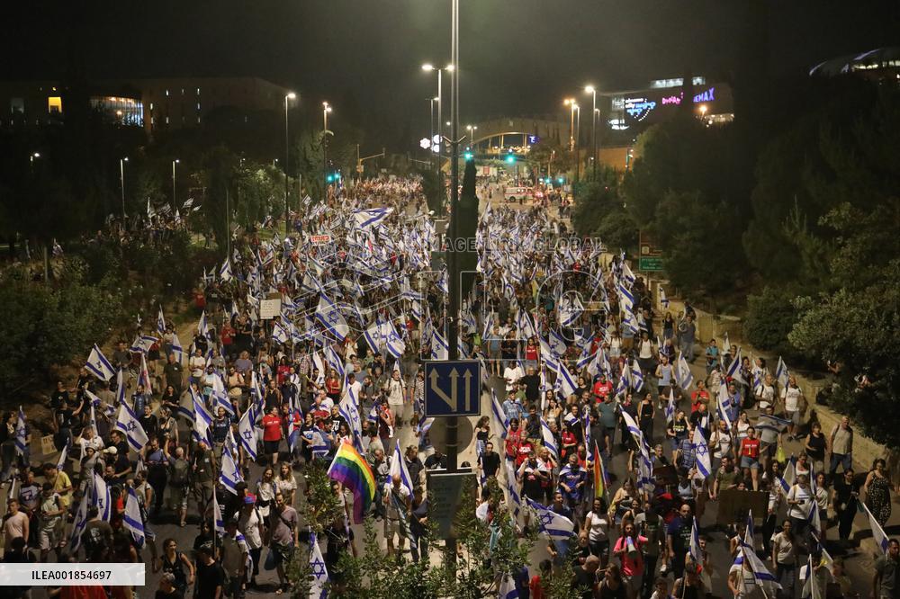 Israel Judicial Overhaul Protests