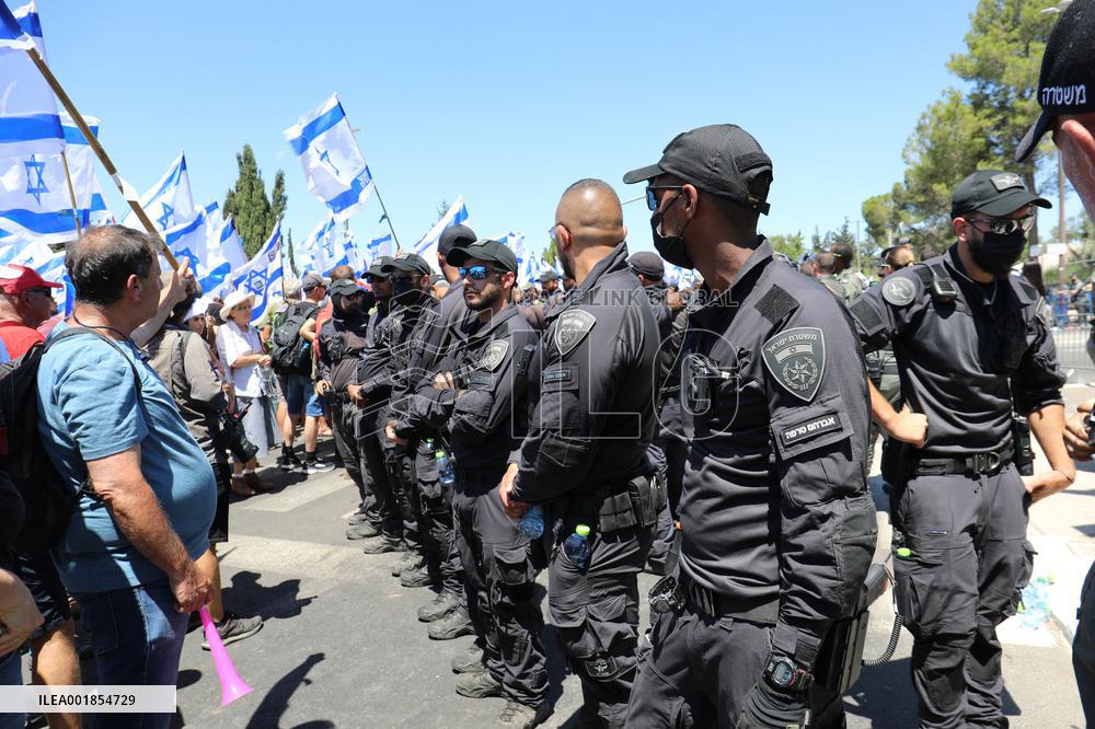 Israel Judicial Overhaul Protests