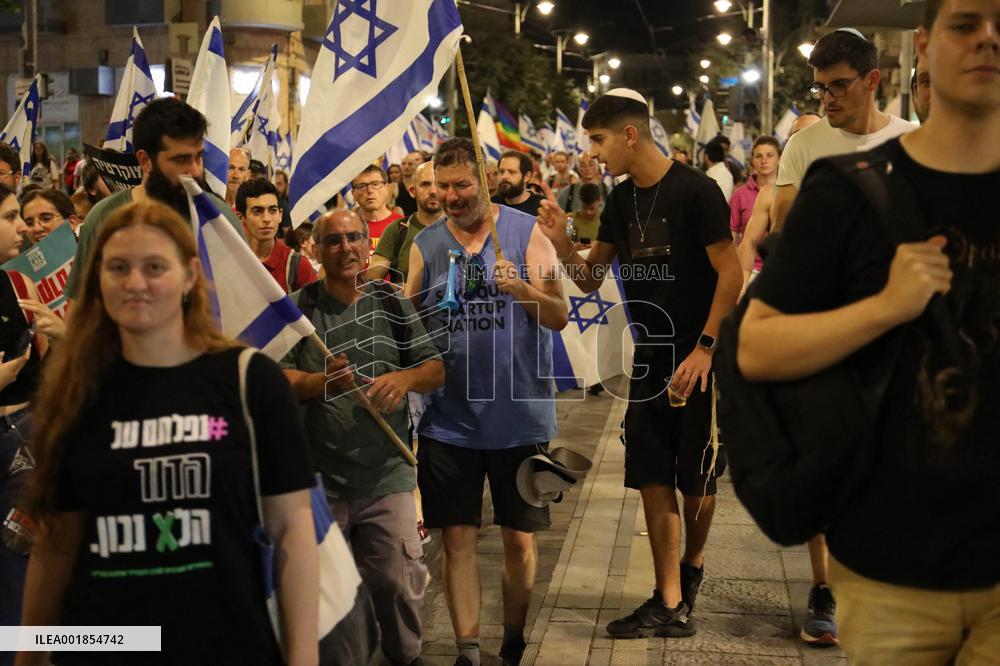 Israel Judicial Overhaul Protests