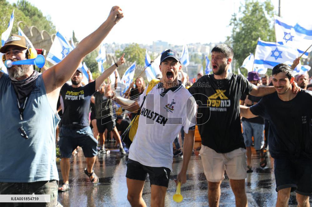 Israel Judicial Overhaul Protests