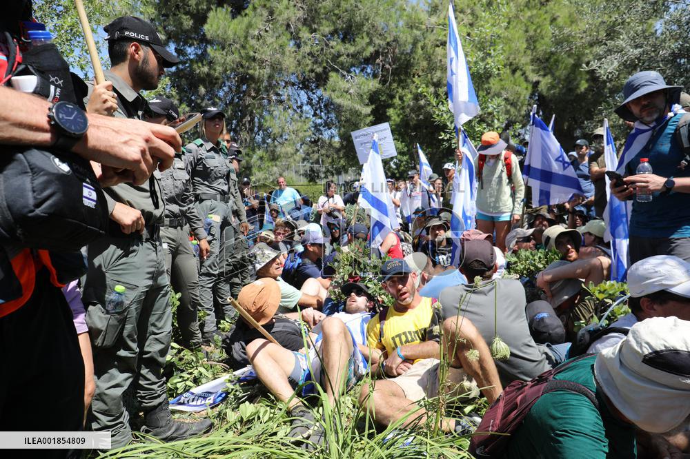 Israel Judicial Overhaul Protests