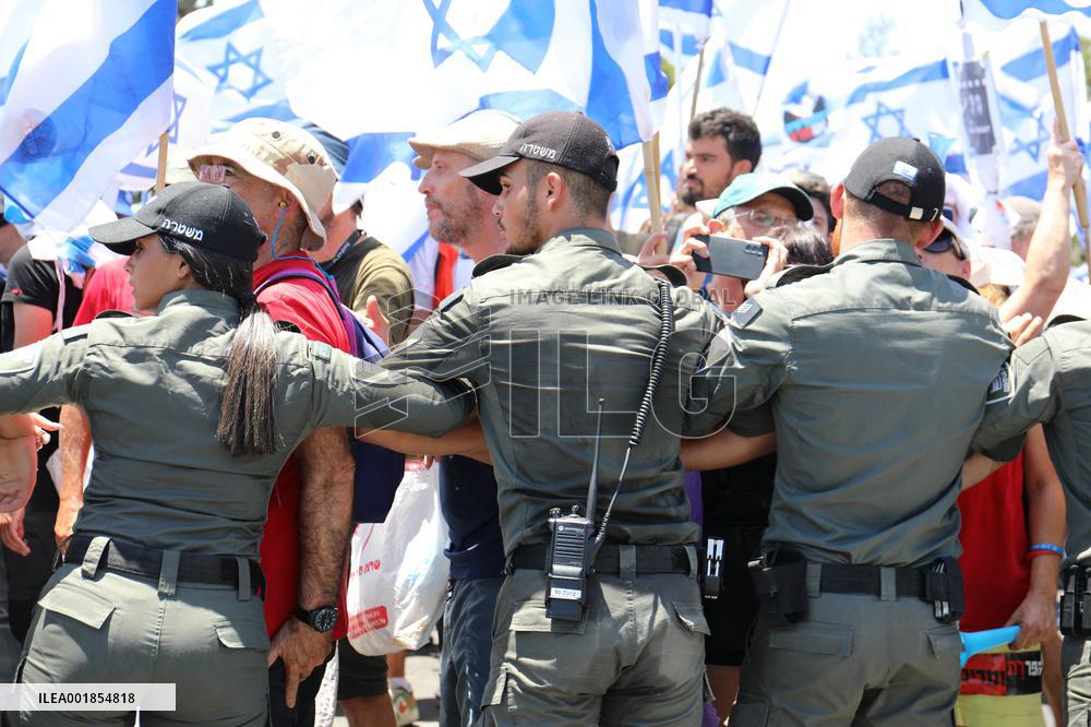 Israel Judicial Overhaul Protests