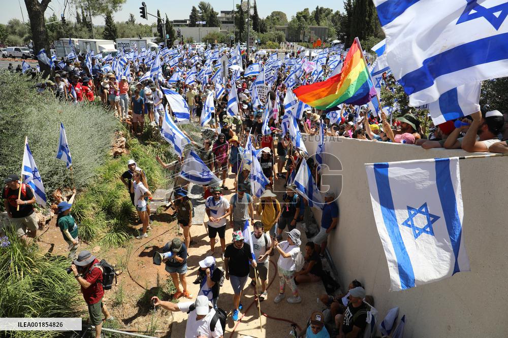 Israel Judicial Overhaul Protests