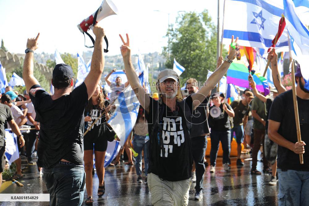 Israel Judicial Overhaul Protests