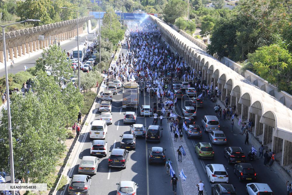 Israel Judicial Overhaul Protests