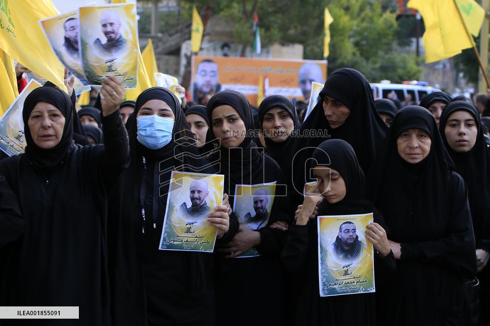 LEBANON-KHIRBET SELM-FUNERAL