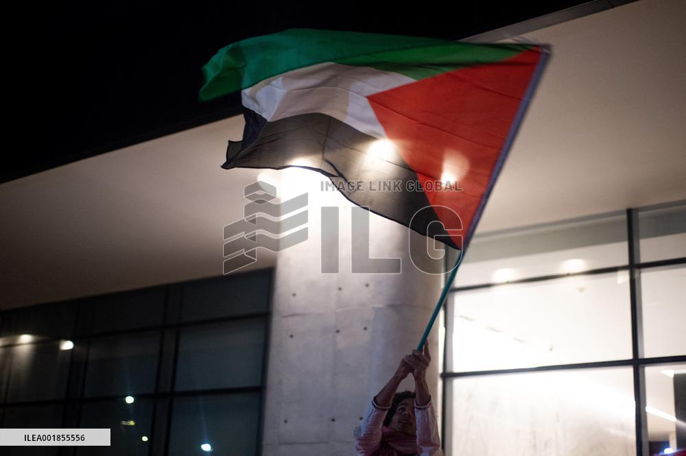 Palestine Supporters Rally in Bogota - Colombia