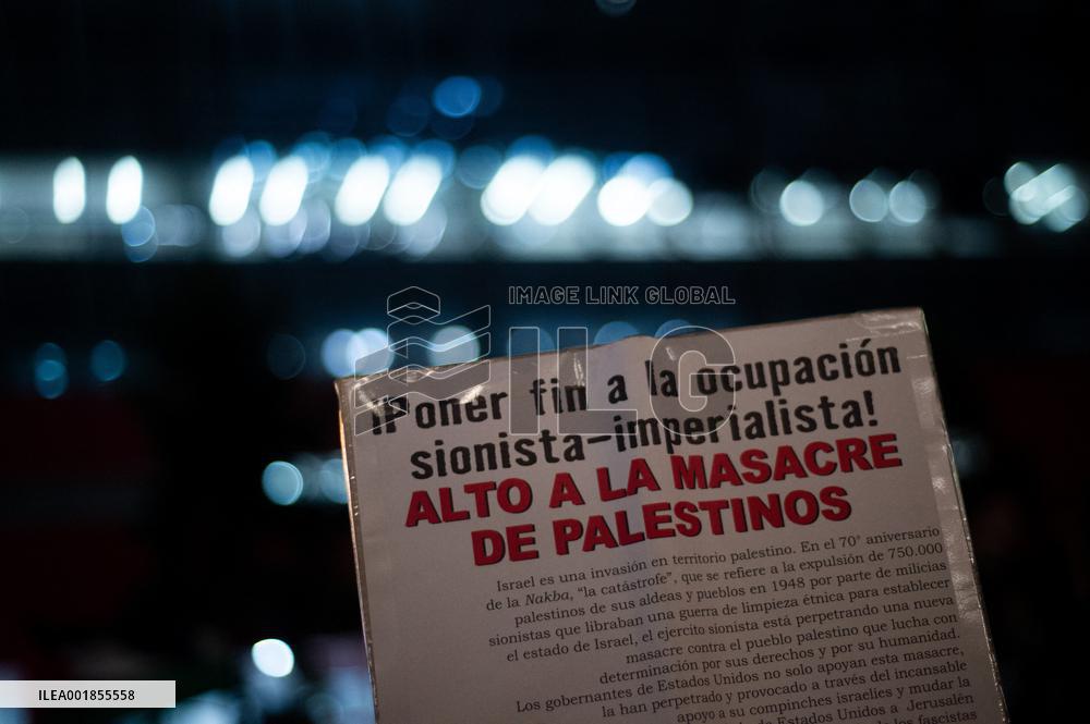 Palestine Supporters Rally in Bogota - Colombia