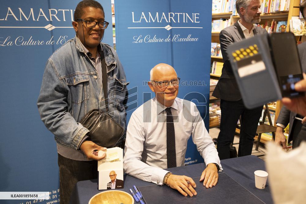 Edouard Philippe Book Signing - Paris