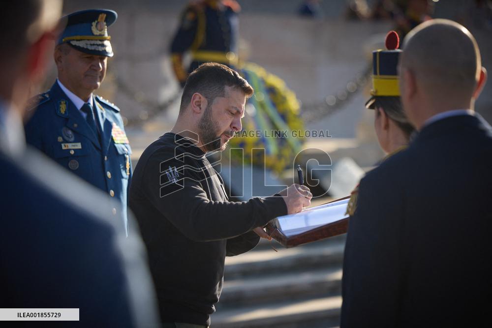 Zelensky Visits Bucharest
