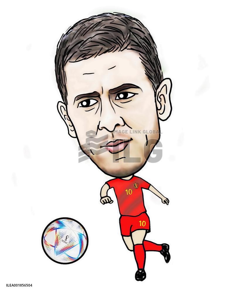 Belgian Football Star Eden Hazard