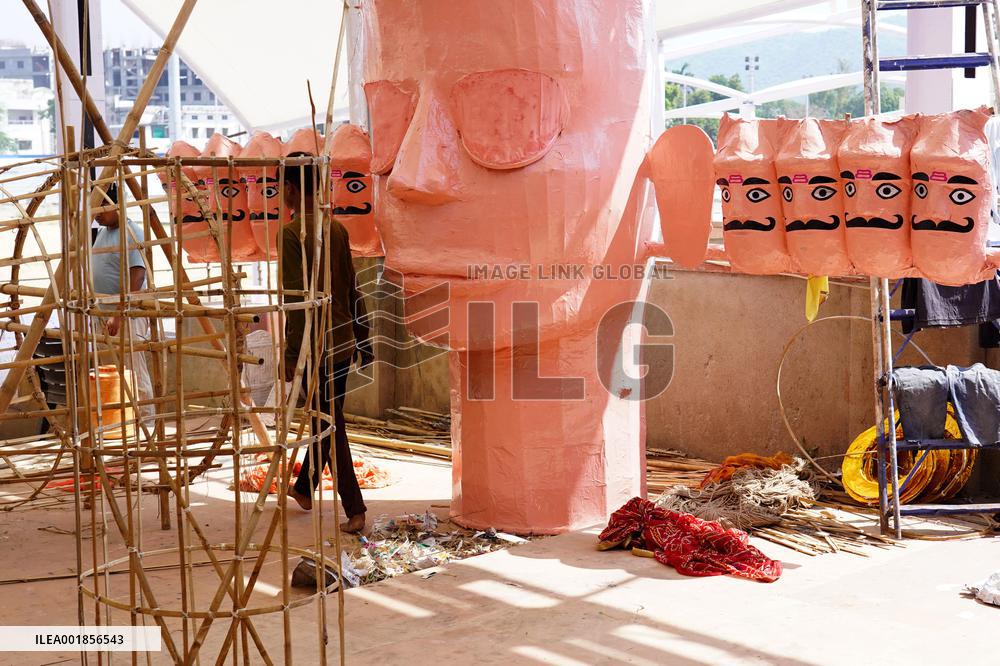 Preparation Of Dusshera Festival - Ajmer