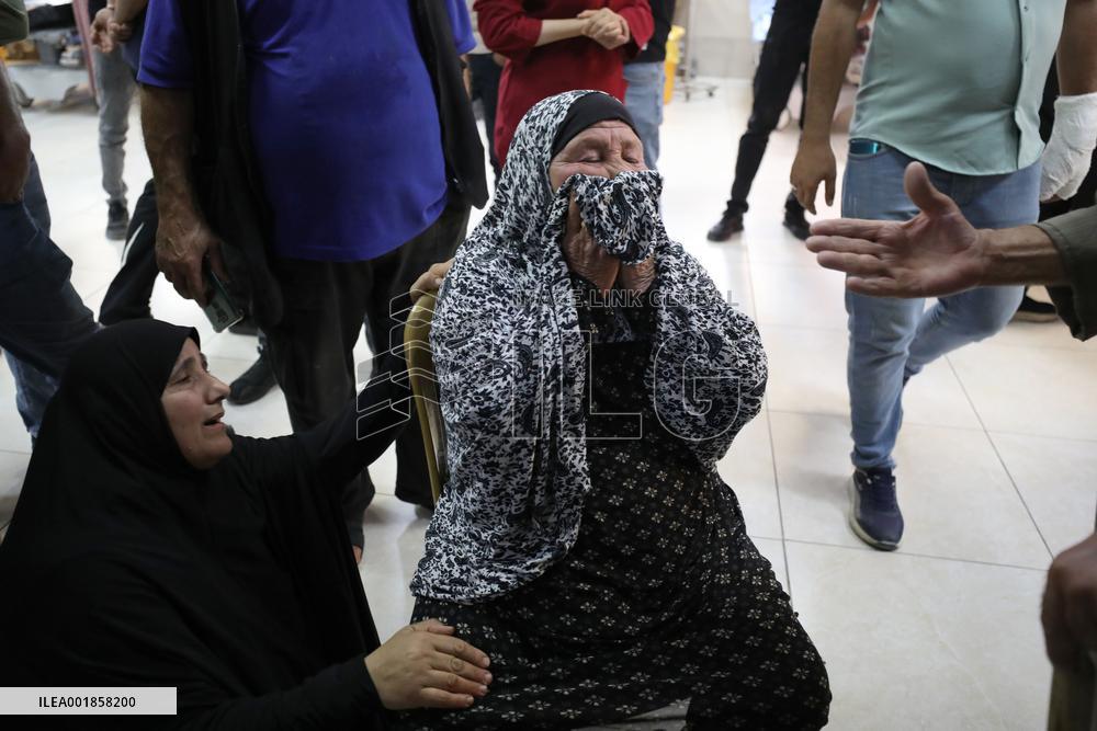 MIDEAST-NABLUS-CLASHES