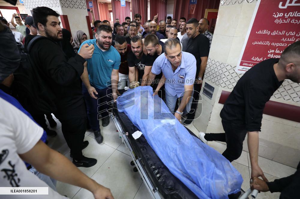 MIDEAST-NABLUS-CLASHES