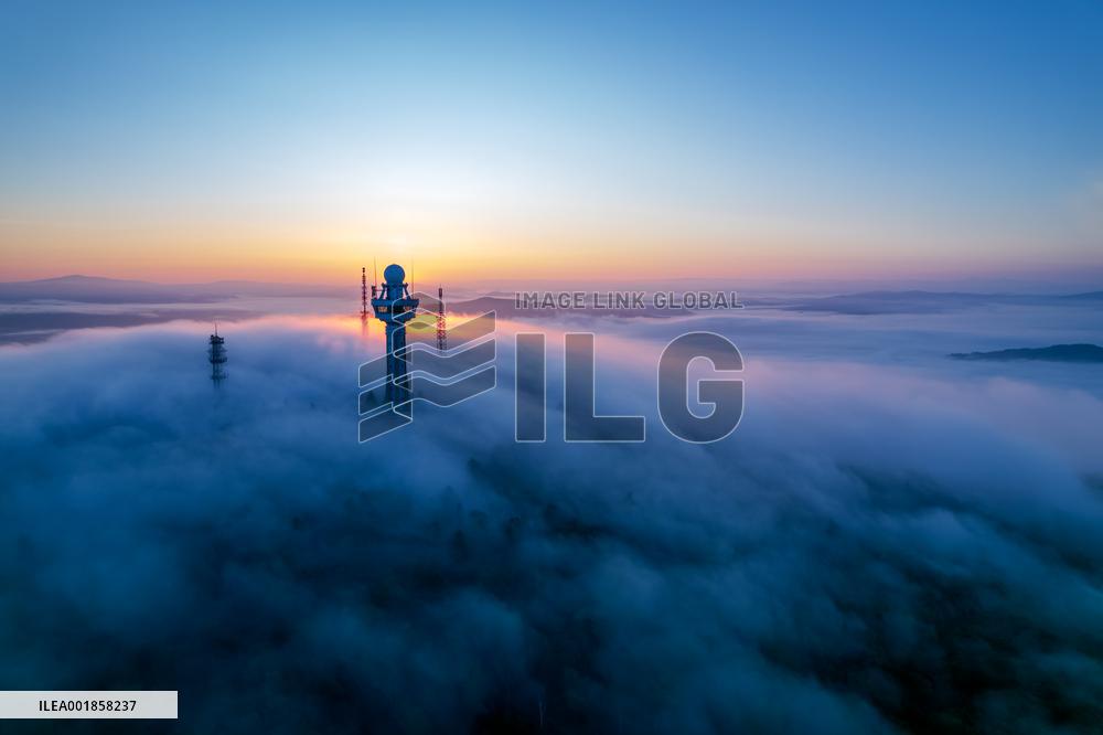 Lesser Khingan Mountains Cloud Scenery