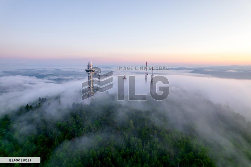 Lesser Khingan Mountains Cloud Scenery