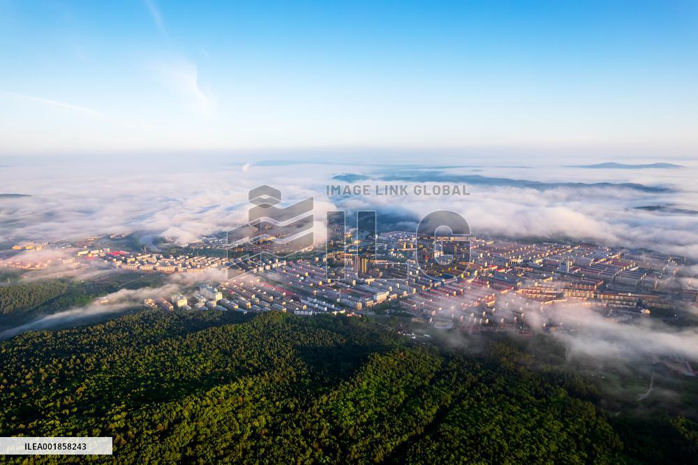 Lesser Khingan Mountains Cloud Scenery