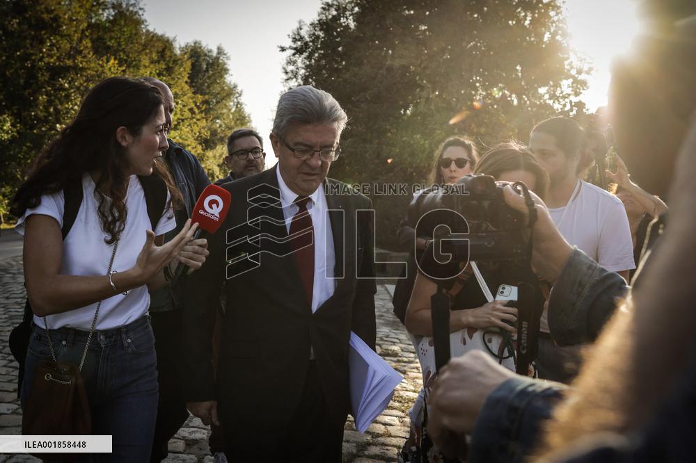 Jean-Luc Melenchon Promotes His Book - Bordeaux