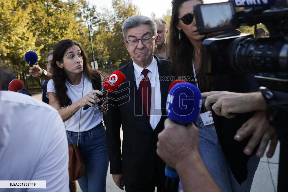 Jean-Luc Melenchon Promotes His Book - Bordeaux