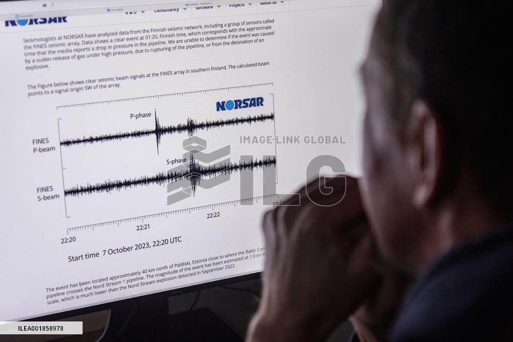 Balticconnector pipeline damage