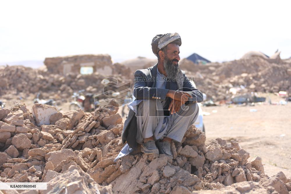 AFGHANISTAN-ZINDAJAN-EARTHQUAKE